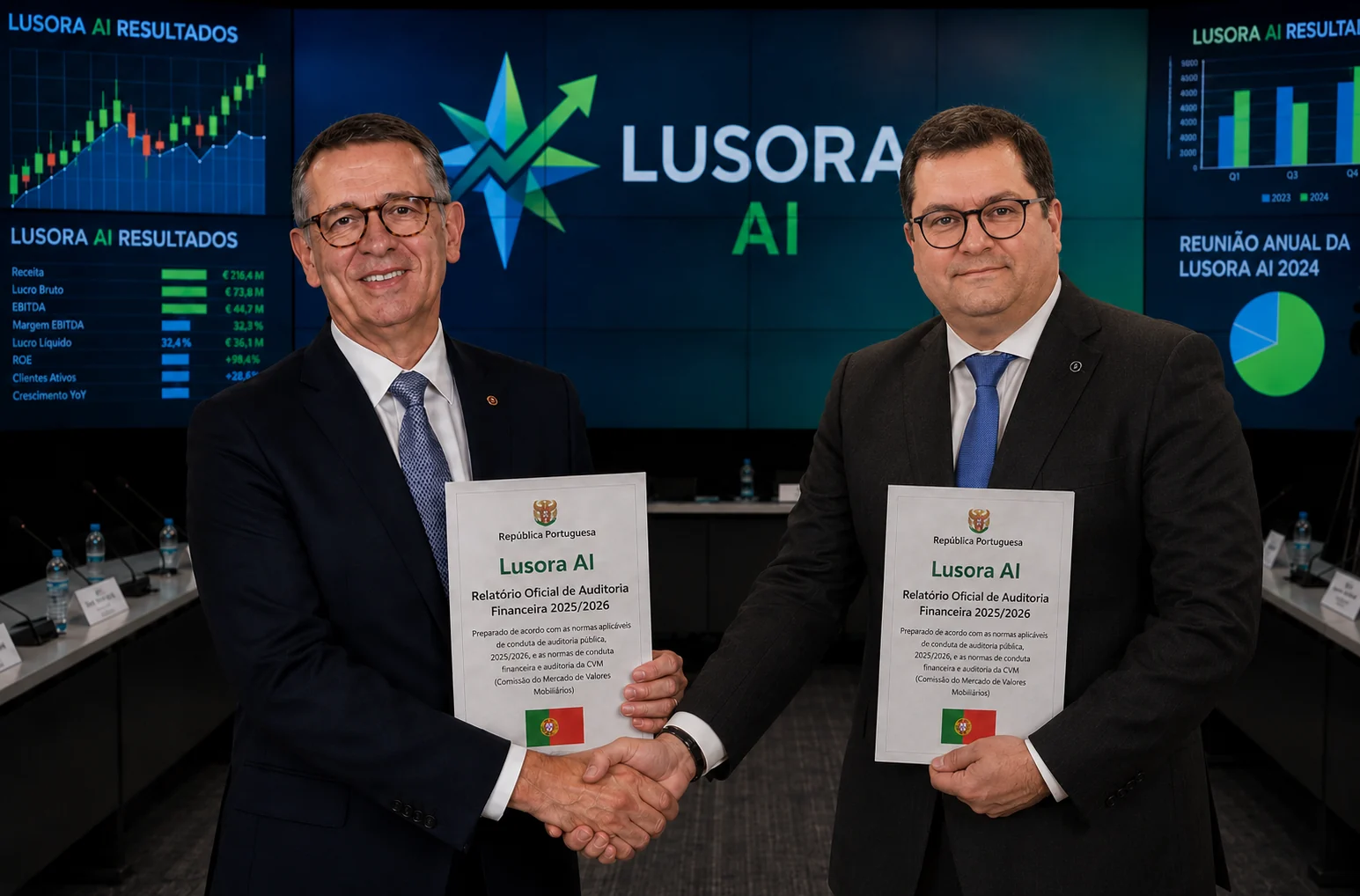 Certificação e apresentação oficial da Lusora